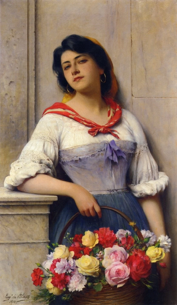 Il cesto di rose